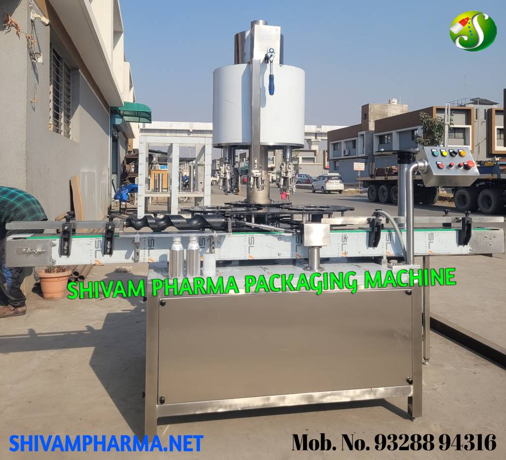 automatic four head capping machine